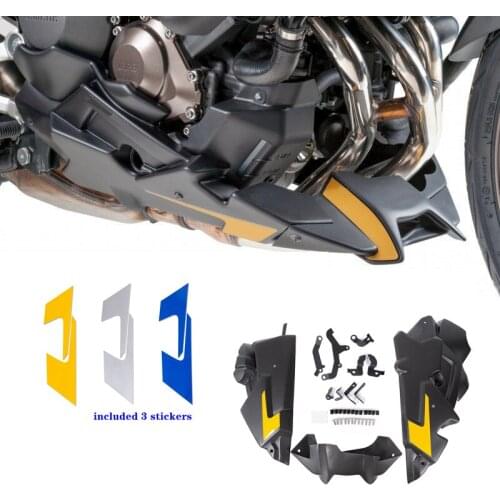 Engine Spoiler Fairing Cover Lower Bellypan For Yamaha MT-09/FZ-09 2013-2019 Tracer 900 2015-2019 GT 2018 with sticker