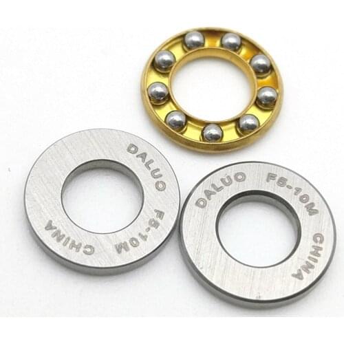 DALUO Bearings F5-10M F5-11M F5-12M 5X10X4 5X11X4.5 5X12X4 Thrust Ball Bearings Single Separable Direction