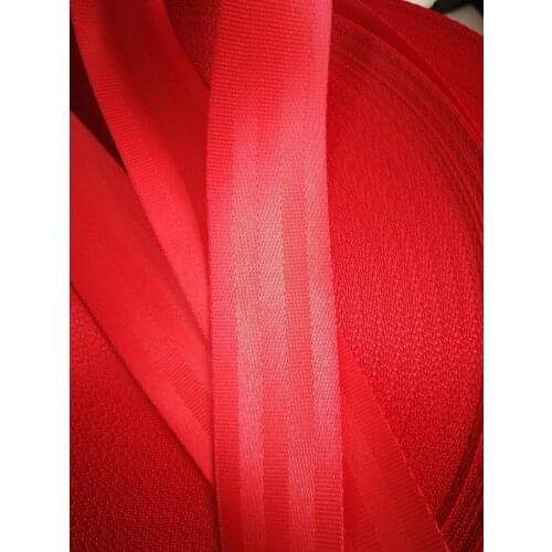 XIMOOR 4-36Meter Red Car Seat Belt Webbing Universal Car Personalized Modification Seat Belt Webbing Car Accessories