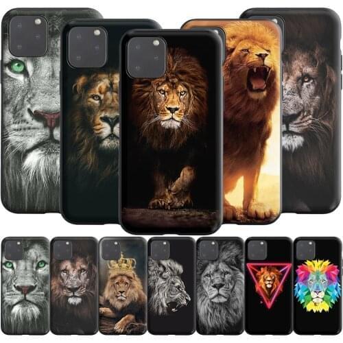 Animal Lion Silicone Case for Realme Narzo 30A GT NEO C3 C25 C21 C20 C17 C15 C12 C11 8 7 7i 6 6i Pro