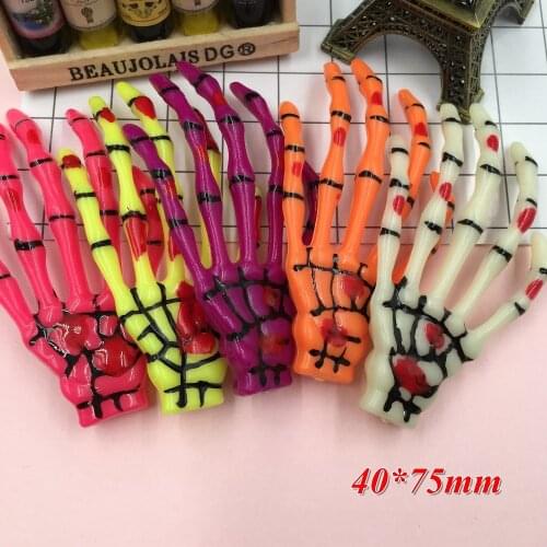 Resin New Arrival Adorable Pump Skull for Crafts Making, Scrapbooking, DIY (40*75mm as picture)