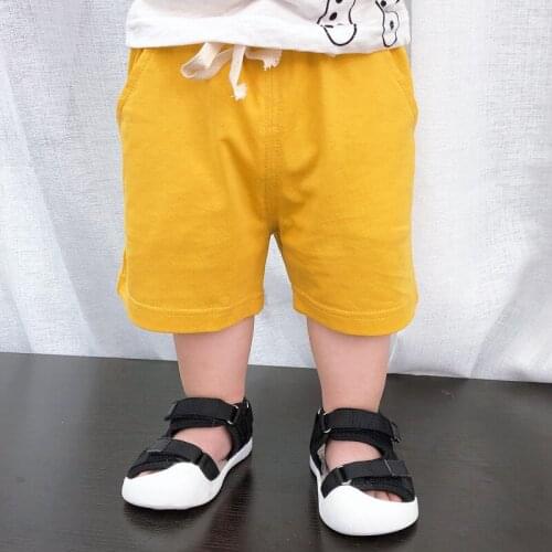 ZWF927 Baby Shorts for Boy Casual Solid Baby Kids Shorts Pants Boys Shorts Summer Thin Baby Boy Clothes Age for 2-12 Years