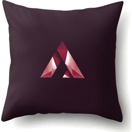 1pc Geometric Cushion cover 45x45cm Letter Christmas Throw Pillow Case Cushion Cover for Sofa Home Decor