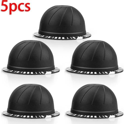 5Pcs Reusable Coffee Capsule Cup Filter For Nespresso Vertuo Refillable Coffee Cup Holder Pod Strainer
