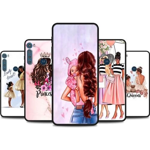 Phone Cover For Motorola G30 G10 G9 G8 Power Play Plus Shell Super Woman girl Mom Moto G Stylus One Fusion Hyper E6s Edge Case