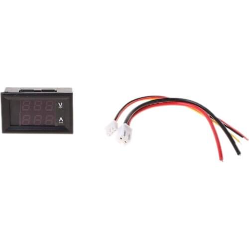 DC 0-100V 10A Dual LED Digital Voltmeter Ammeter Voltage AMP Power Car Monitor