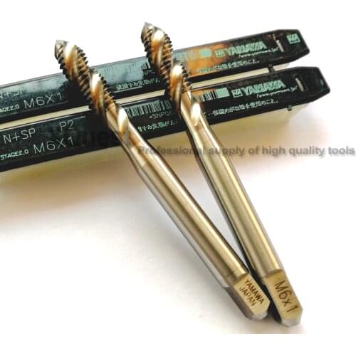 2pcs 10pcs HSSE Sipral fluted tap M1 M1.2 M1.4 M1.6 M2 M11 M2.3 M2.5 M2.6 M3 M3.5 M4 M4.5 M5 M6 M7 M8 M9 M10 M12 Machine TAPs