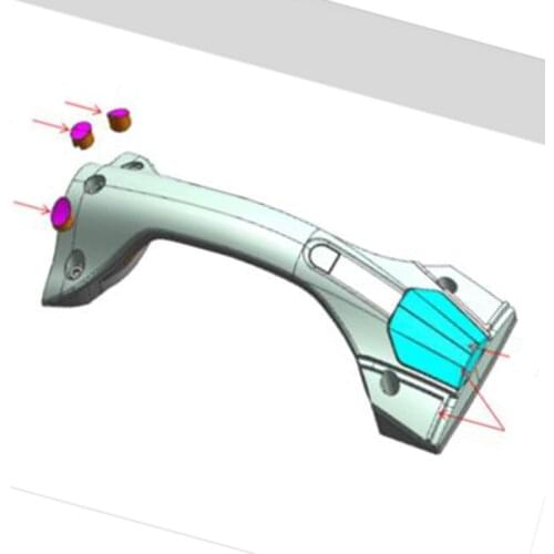 Original Ninebot Z10 Z8 Z6 handle bar assembly electric unicycle repair parts