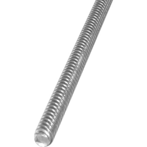 LINK CNC T8 Lead Screw left hand length 400mm OD 8mm Pitch 2mm for Reprap without nut 3D Printer Z Axis