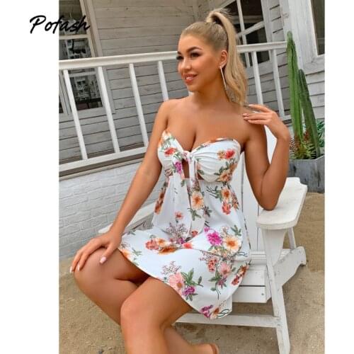 Праздничные летние платья POFASH China At AliExpress