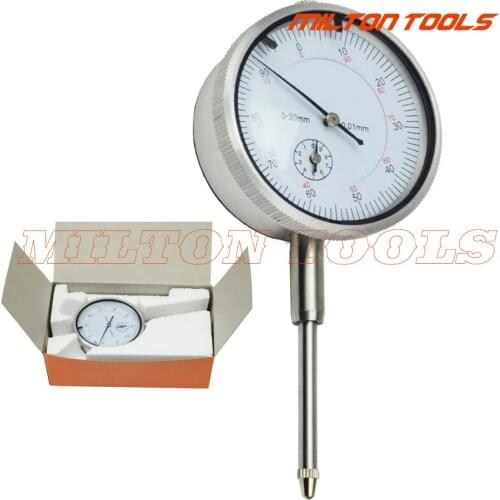 Precision 0.01mm Dial Indicator Gauge 0-30mm Meter Precise 0.01mm Resolution Indicator Gauge mesure instrument Tool dial gauge