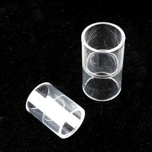 1pc 20mm 25mm Acrylic Straight Connector Transparent Pipe Coupling Water Pipe Connector Aquarium Fish Tank Accessories