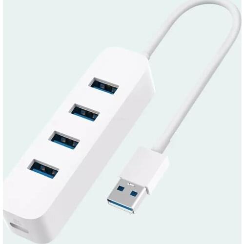 Xiaomi USB 3.0 Splitter 4-port USB Extension High-speed Transmission Portable USB-C Backup Power Supply Interface For Smart Home