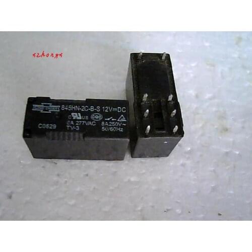Relay845HN-2C-B-S 12VDC 8A 277VAC 8 Feet Relay