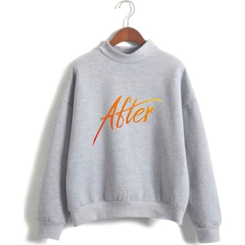 Romantic Movie After We Collision Turtleneck Capless Hoodie Sweatshirt Unisex Men Women CasualLong Sleeve Streetwear Clothes