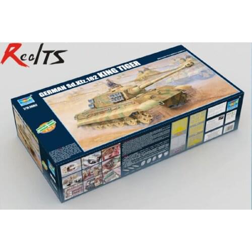 RealTS Trumpeter 1/16 00910 German Kingtiger 2in1 (Henschel Turret) Model Kit