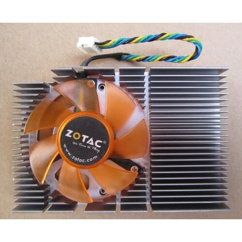 Zotac 9400GT GT210 GT520 graphics card fan 43mm graphics card radiator knife card radiator