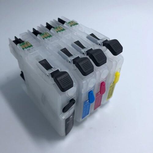 YOTAT LC213 refillable ink cartridge LC 213 for Brother DCP-J4220N-B/W MFC-J4720N MFC-J5620CDW MFC-J5720CDW MFCJ5820DW