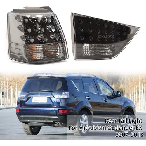 Tail Light Assembly Side Car Rear Bumper Stop Brake Taillight Outer/Inner Tail Lamp For Mitsubishi Outlander EX 2007-2013