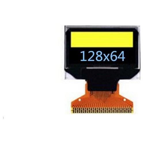 0.96 inch SSD1306 OLED display 128 * 64 dot matrix 30pin yellow and blue color OLED
