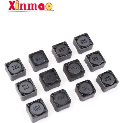 10PCS 12*12*7mm Power Inductance CD127R Shielded inductor SMD power inductor 4.7UH 6.8UH 10UH 15UH 22UH 33UH 47UH 68UH 100UH