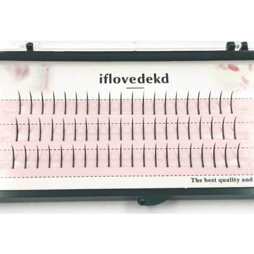 Fashion 60pcs Professional Makeup Individual Cluster Eye Lashes Grafting Fake False Eyelashes Free Shipping Individual Eyelash