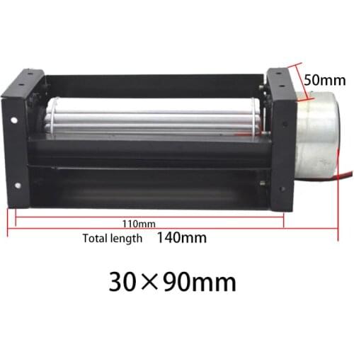 DC12/DC24V iron cross flow fan for cooling heat and ventilation cross flow fan iron