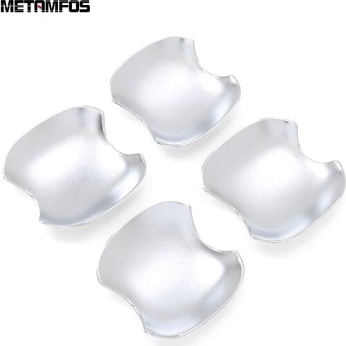 For Toyota Voxy Noah R80 2014-2017 2018 Door Handle Bowl Cover Molding Trim Decoration Chrome Exterior Accessories Car Styling