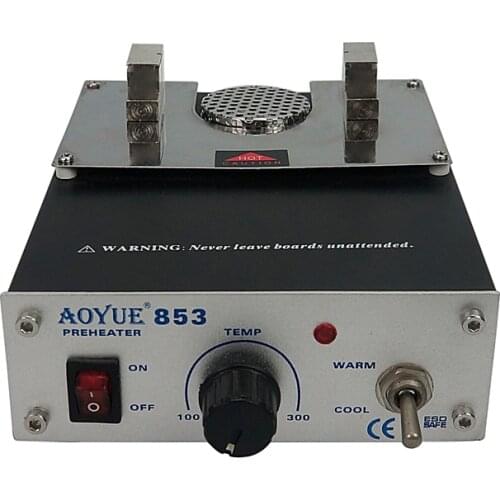Infrared Preheater digital heating plate soldering station Aoyue 853 use for reball rework and welding machine