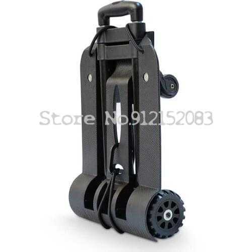 Shopping Cart, Shopping Cart, Small Cart, Universal Wheel, Old Man Cart, Aluminum Alloy Portable Trolley Cart, Folding Luggage C