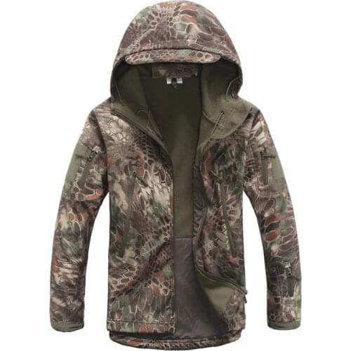 14colors Men Army Camouflage Jacket Military Airsoft Tactical Clothing Outdoors Special Forces Disguise Clothing Waterproof Coat