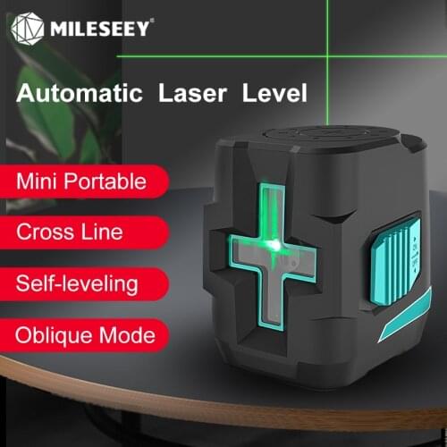 Mileseey Green Laser Level nivel laser leveler professional level laser with rechargeable