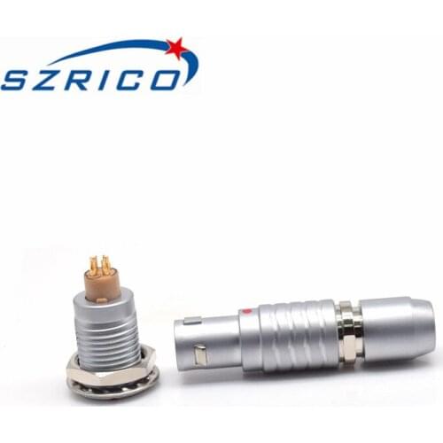 M12 1B FGG EGG 2 3 4 5 6 7 8 10 12 14 16 Pin Male Plug Female Socket Push Pull Cable Electronic Connector