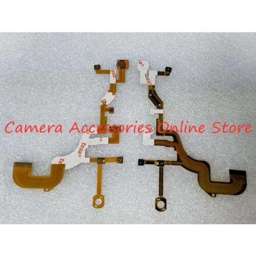 NEW Lens Back Main Flex Cable For SONY DSC-WX300 DSC-WX350 WX300 WX350 Digital Camera Repair Part + Sensor + Socket