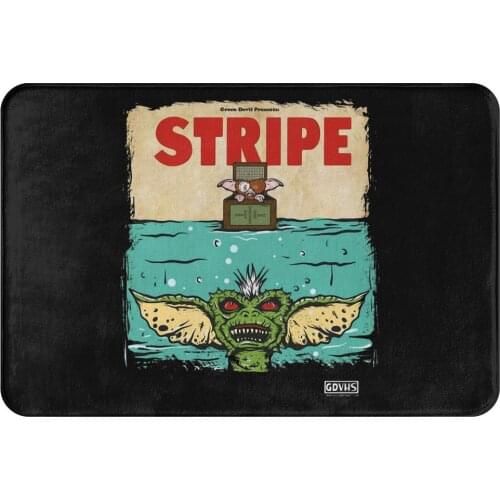 Gremlins Mogwai Gizmo Film Kitchen Non-Slip Carpet STRIPE Living Room Mat Entrance Door Doormat Home Decoration Rug
