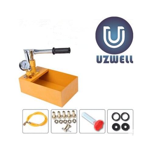 UZWELL 25KG Manual Water Pipe Pressure Test Pump