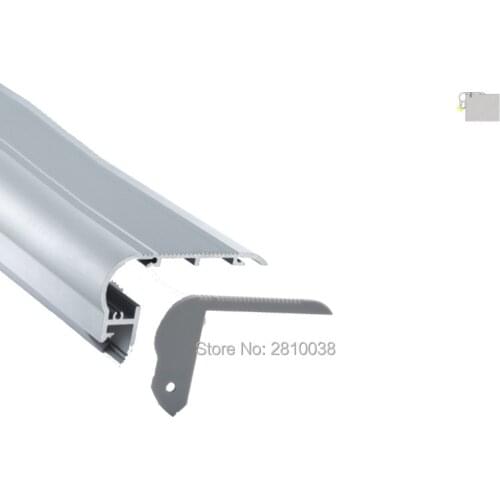 10 X 1M Sets/Lot 6000 series LED alu channel Aluminium led housing for home or KTV step stair lamps