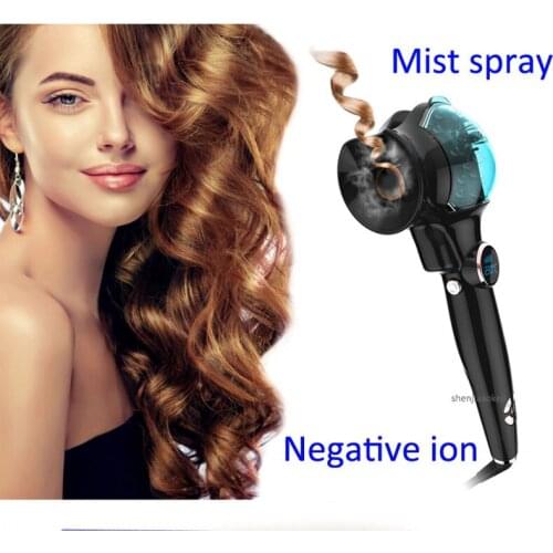 180-230 degrees 6-speed adjustable Hair Curler mist spray automatic hair curling maker ceramic wet&dry electric curling iron