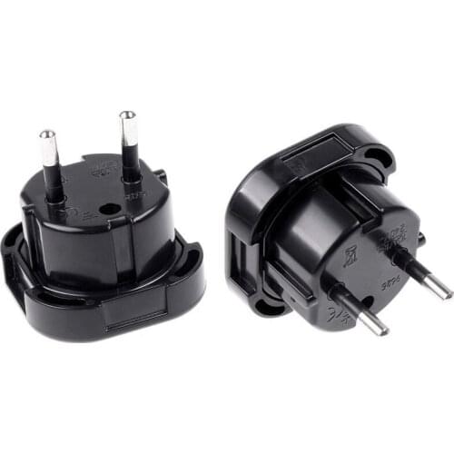 2 PiN UK TO EU EUROPE EUROPEAN UNiVERSAL TRAVEL CHARGER ADAPTER PLUG CONVERTER Wall Plug Socket