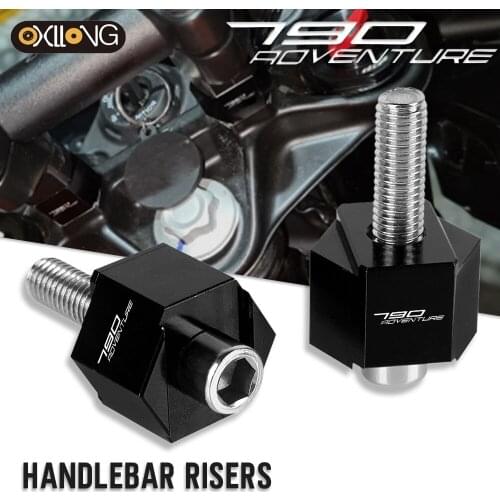790 ADVENTURE 2018-2021 Handlebar Riser Motocross Heightening Clamp Mount Pit Bike Motorbike Accessories For 790 ADVENTURE R S