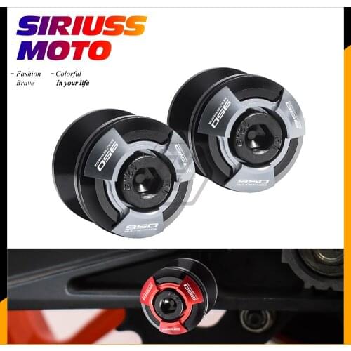 Motorcycle Accessories Swingarm Spools Slider Stand Screws Case for Ducati Multiestrada 950 2017-2021