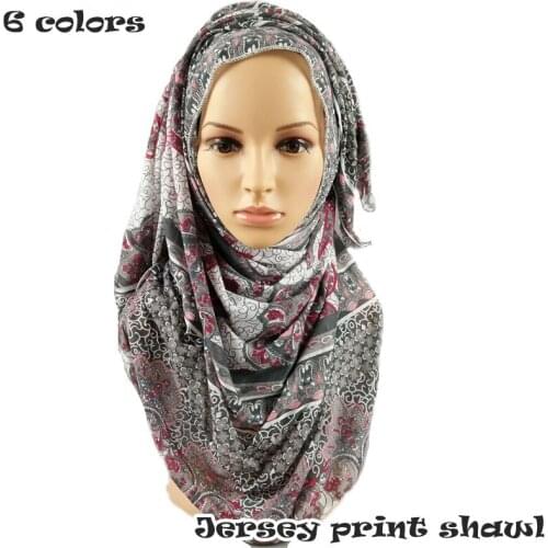 Bohemia muslim hijab women scarf/scarves warps shawl colorful viscose geometric print Hot sale fashion bandana 10pcs/lot
