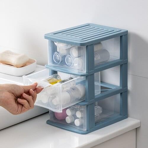 Creative Plastic Drawer Desktop Storage Box Office Multi-layer File Organize Storage for Cabinet Jewelry Multi-function Boxes