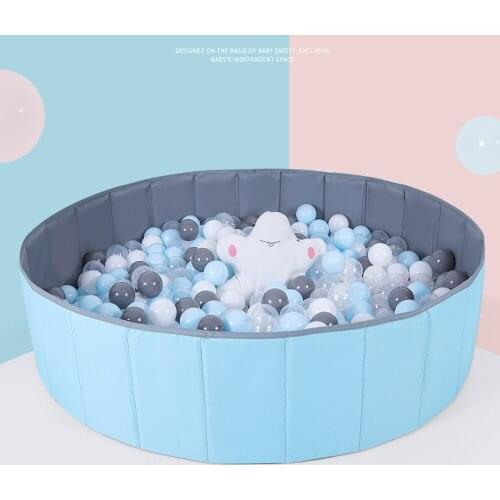 Pet Dog Cat Playpen Safety Barrier Pool Balls Foldable Dry Pool Infant Ball Pit Ocean Ball Toys For Children Birthday Gift