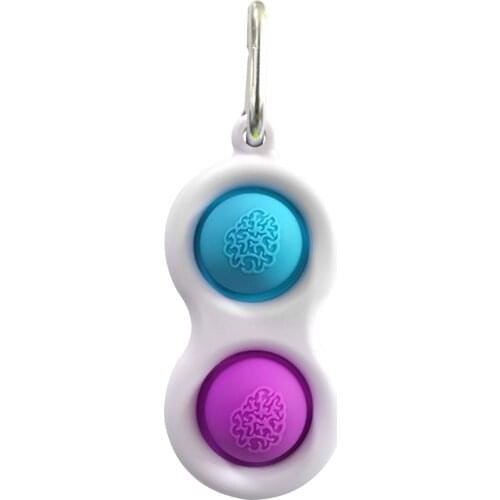 Mini Pops-It Dimple Figet Toy Children Adult Dimple Toy Pressure Reliever Simple Dimple Anti Stress Controller Educational Toy