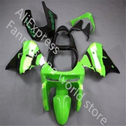 Motorcycle fairings ABS Injection Fairing For Kawasaki Fairing Ninja ZX9R 1998-1999 ZX 9R 98-99 ZX-9R green black Fairing
