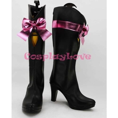 Newest Custom Made Japanese Anime Lovelive! 2 KiRa-KiRa Sensation! Tojo Nozomi Cosplay Shoes Boots For Christmas Halloween