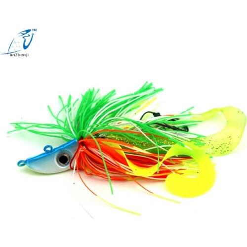 2016 New jumping Jig Head Fishing Lure with Hook Sequins Metal Lure Sea Fishing Bait Jig Lure Peche 20g 40g 4 Color Available