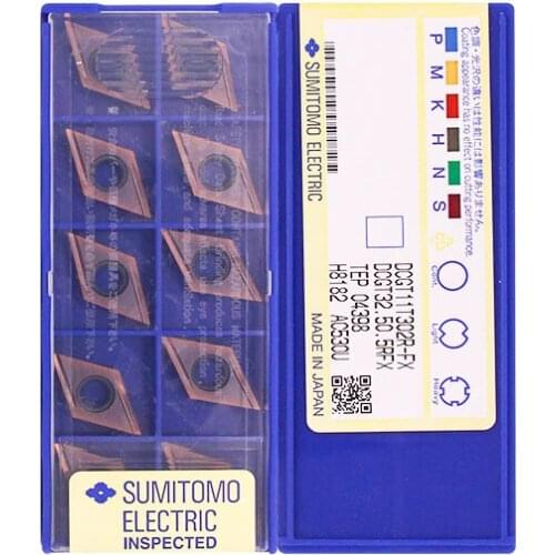 Original Carbide Insert CNC DCGT11T302R-FX AC530U For Blade Processing