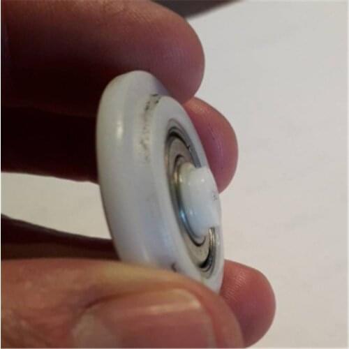 1pcs Plastic guide wheel roller with plastic axis